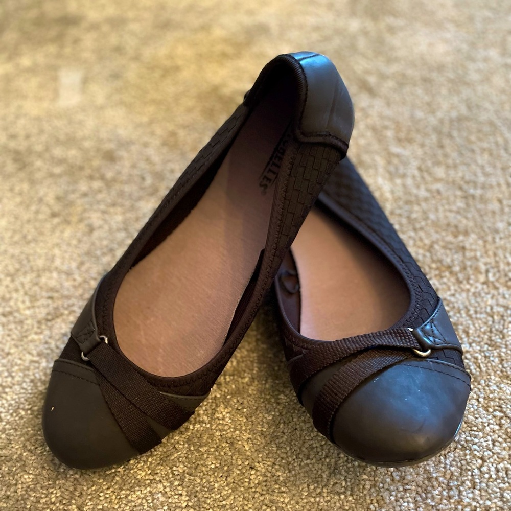 Seychelles Black Flats, 9.5, NWOT